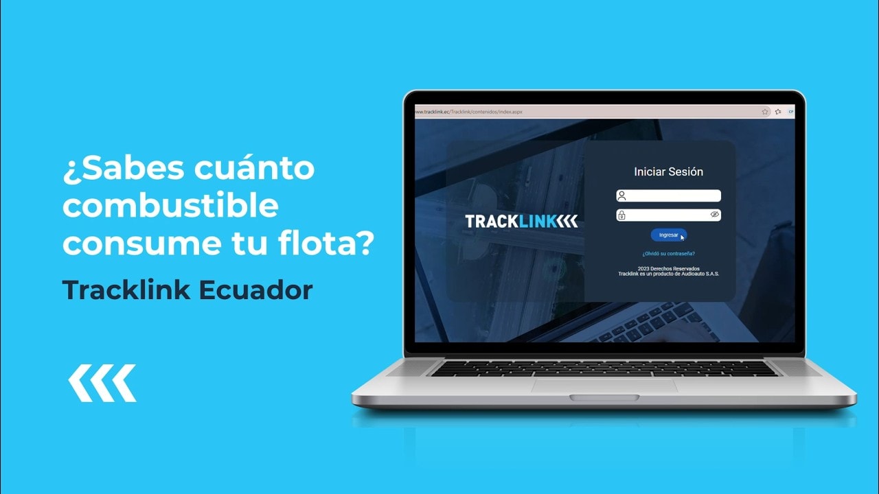 Control de combustible y rendimiento de tu flota | Tracklink  Ecuador