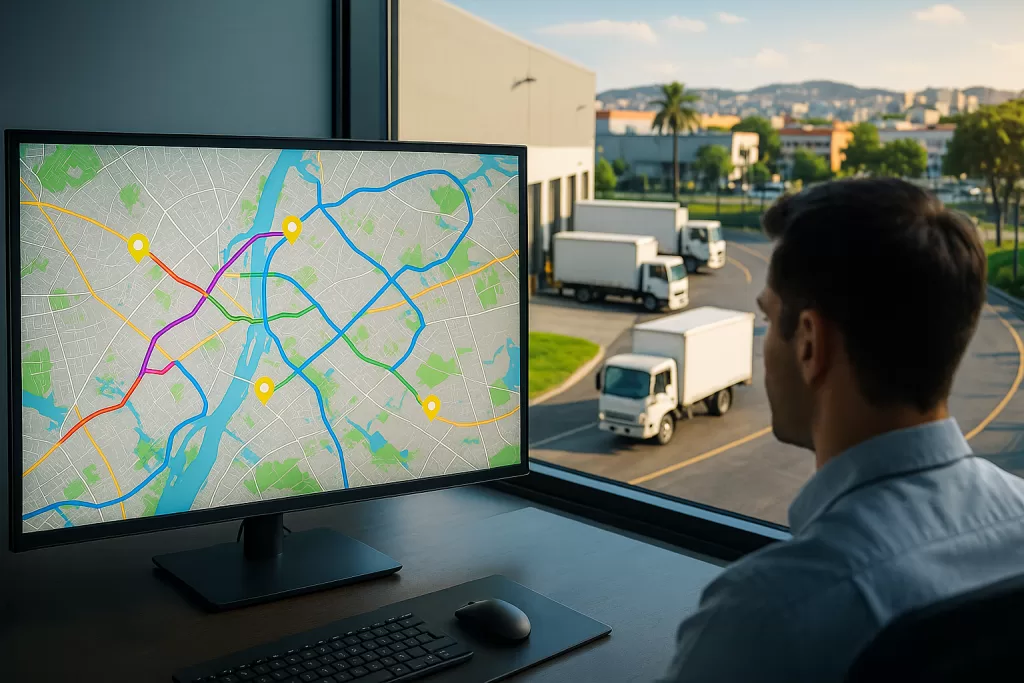 Descubre cómo la optimización de rutas reduce hasta 25% tus costos logísticos.