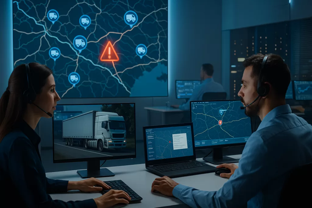 Cómo una Central de Monitoreo especializada protege su inversión logística