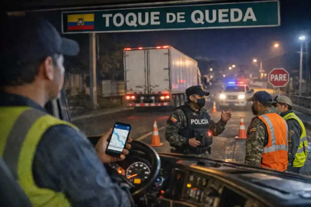 Toque de queda en Ecuador: plan operativo para tu flota