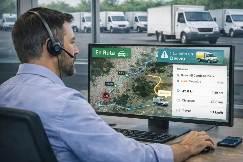 GPS para flotas de campo: reduce los tiempos muertos